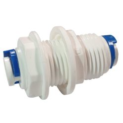   Bulkhead Csatlakozó gép oldalához - 1/4" gyors / 1/4" gyors