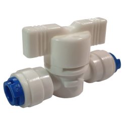 Elzáró csap - 1/4" gyors / 1/4" gyors 