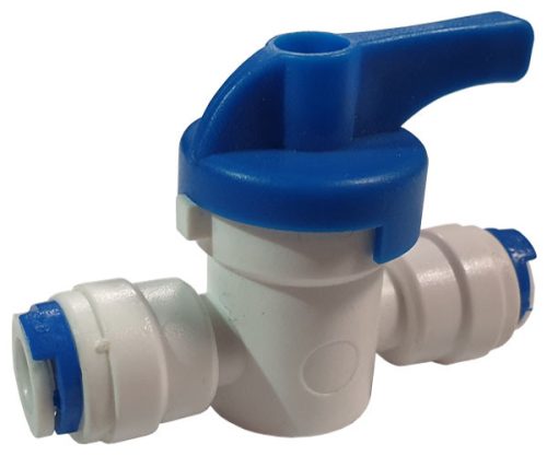 Elzáró csap - 1/4" gyors / 1/4" gyors 
