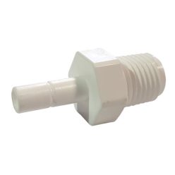   Csővéges egyenes bekötő idom - 1/4" menet / 1/4" csővég